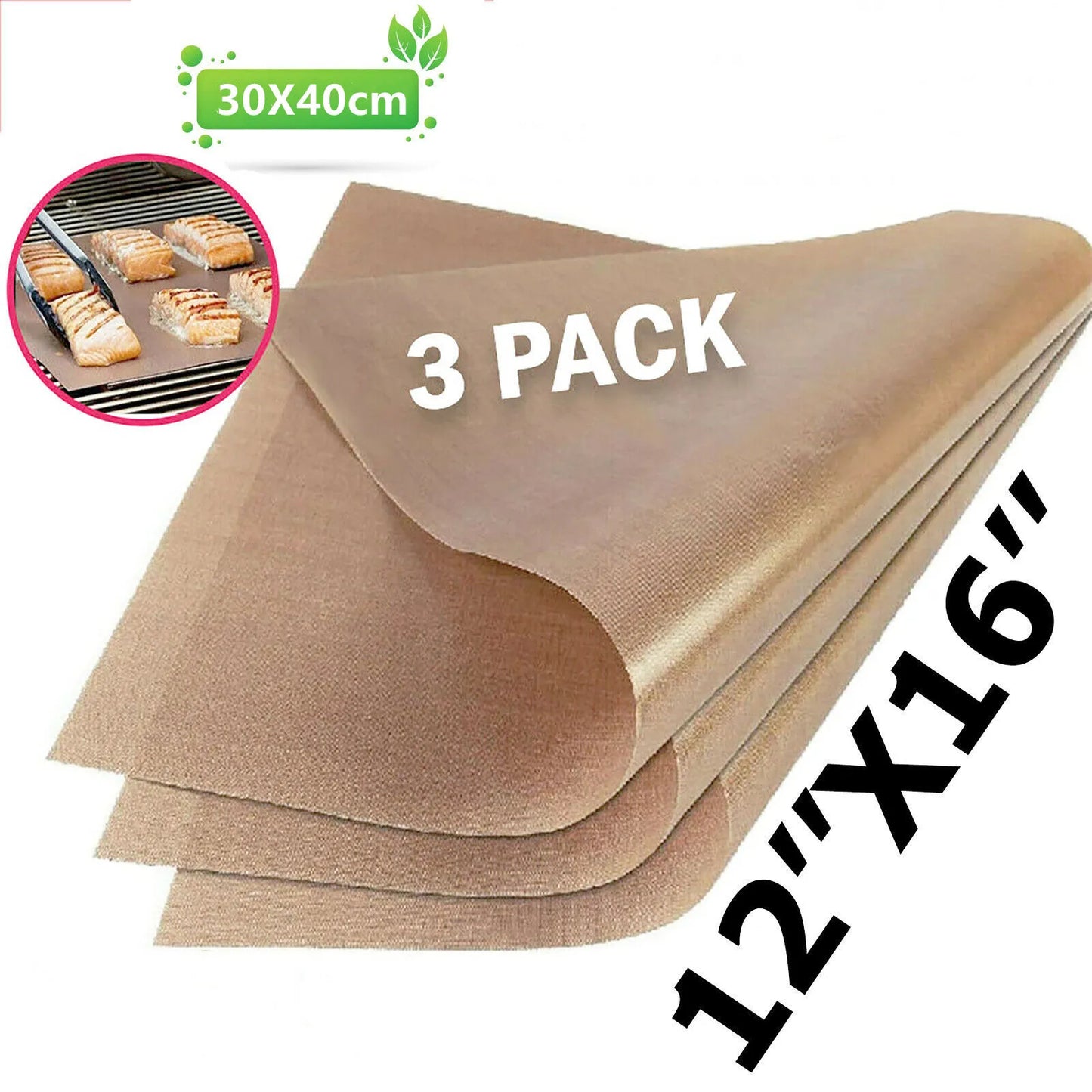 Reusable Heat Resistant Baking Sheet Nonstick Oven Mat