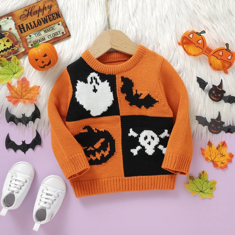 PudcocoCN Toddler Hooded Cable Knit Bear Ears Sweater