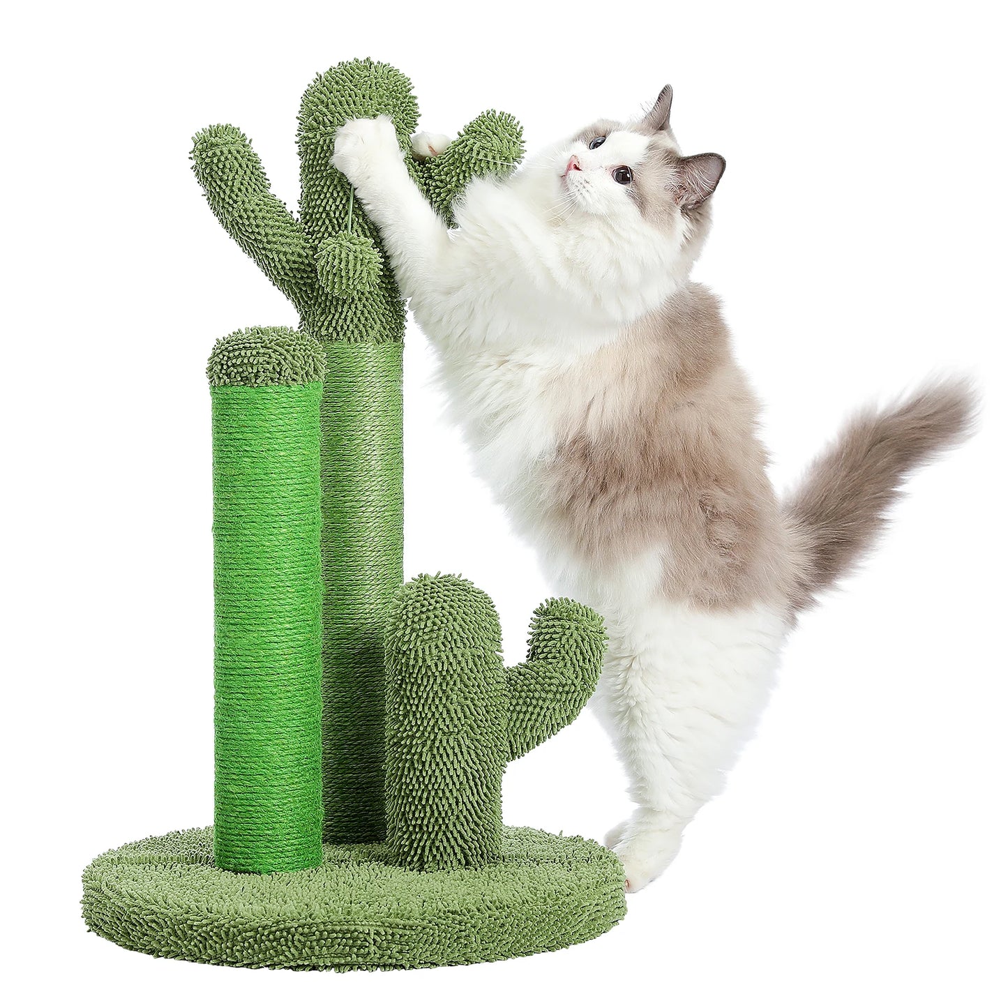 PAWZ Road Cactus Cat Scratcher Post With 3 Scratching Poles