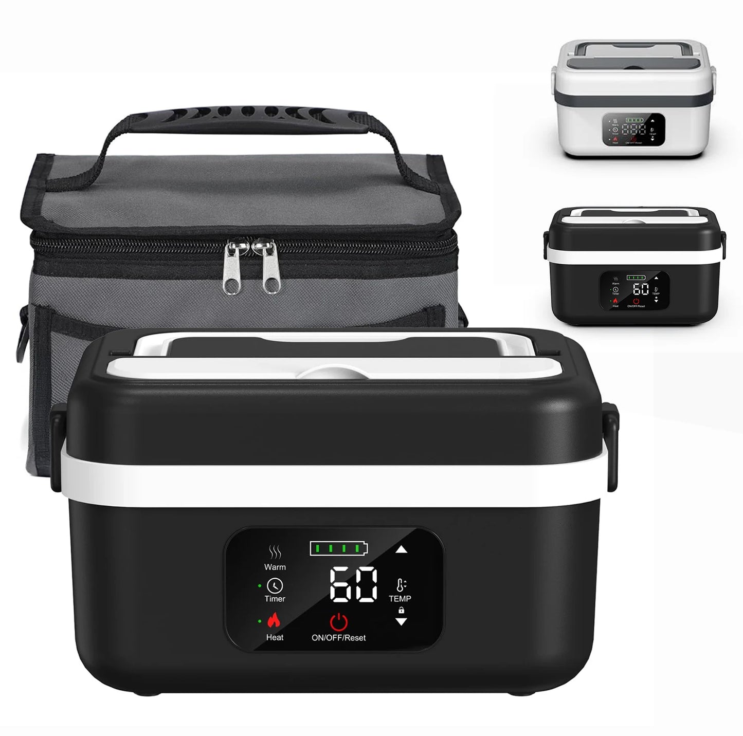 Feature Wireless Electric Insulated Lunch Box With 8000mAh Battery