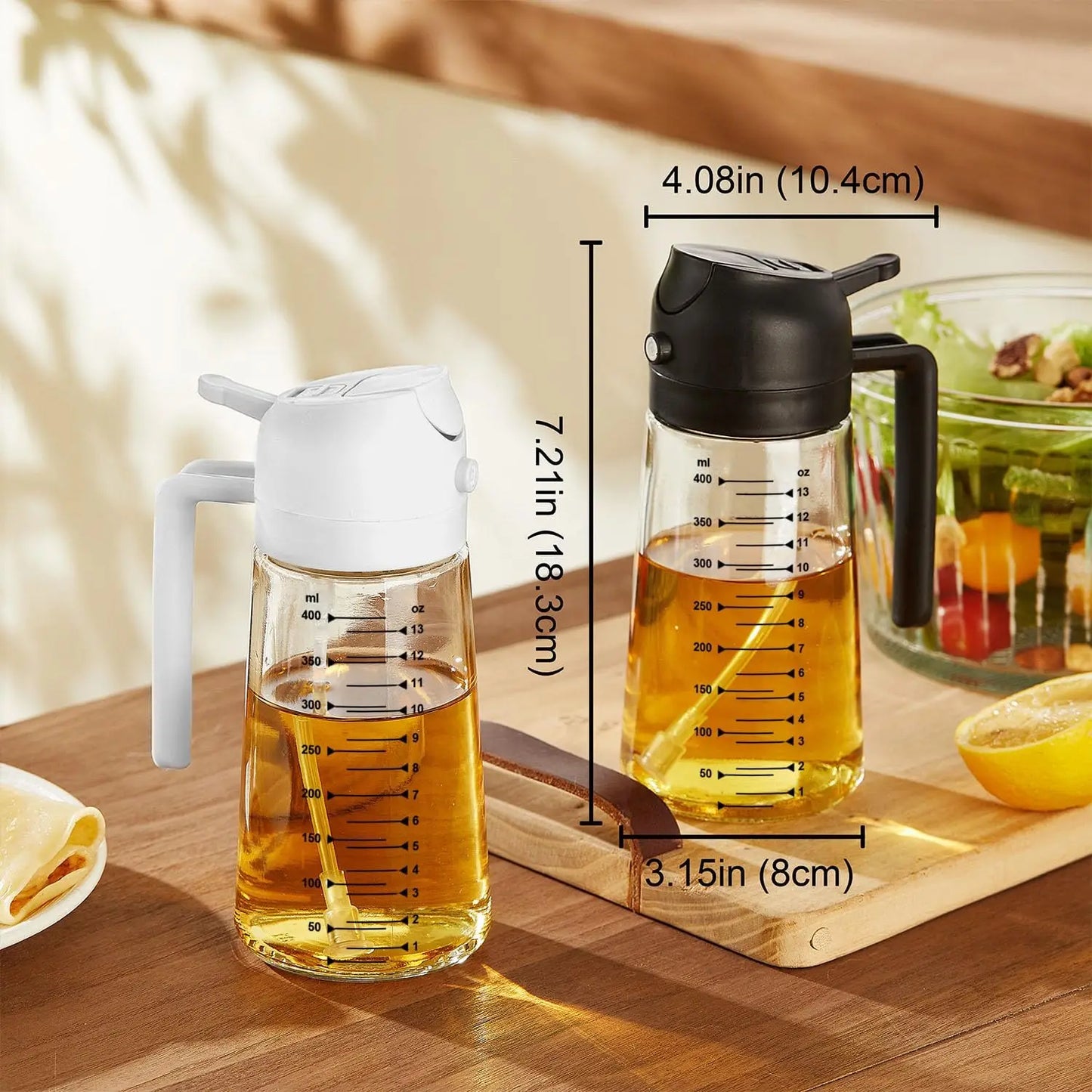 Glass Olive Oil Sprayer Dispenser For Cooking And Food Prep