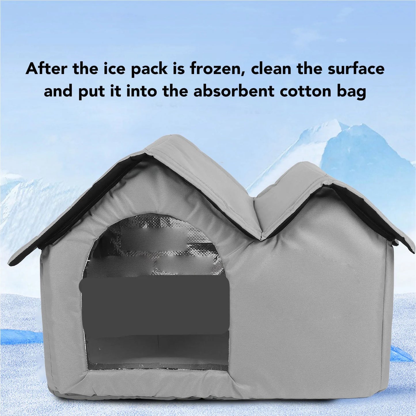 Cat Cooling House Long Lasting Pet Bite Resistant Summer