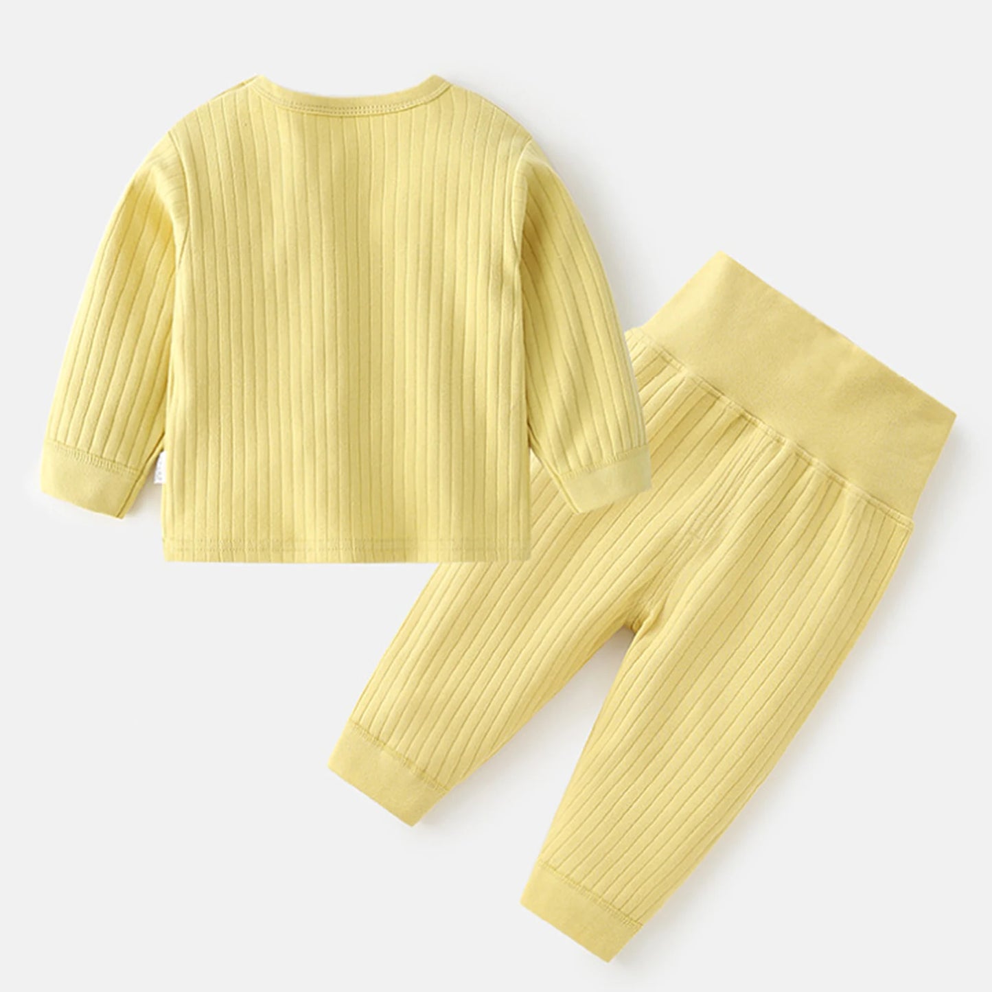 Cozy Autumn Winter Thermal Baby Pajama Set Unisex Sleepwear