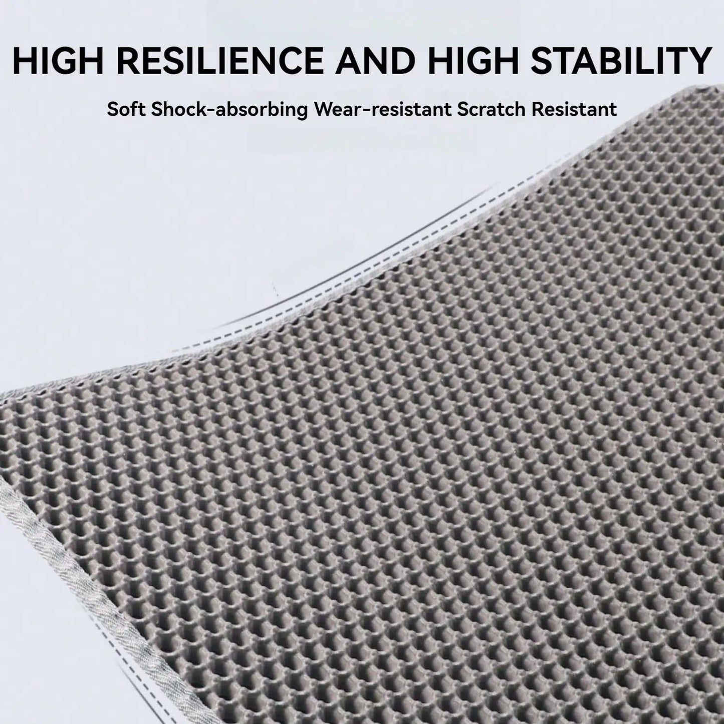 Hign Concerned Cat Litter Mat Non Slip Waterproof Box Mat