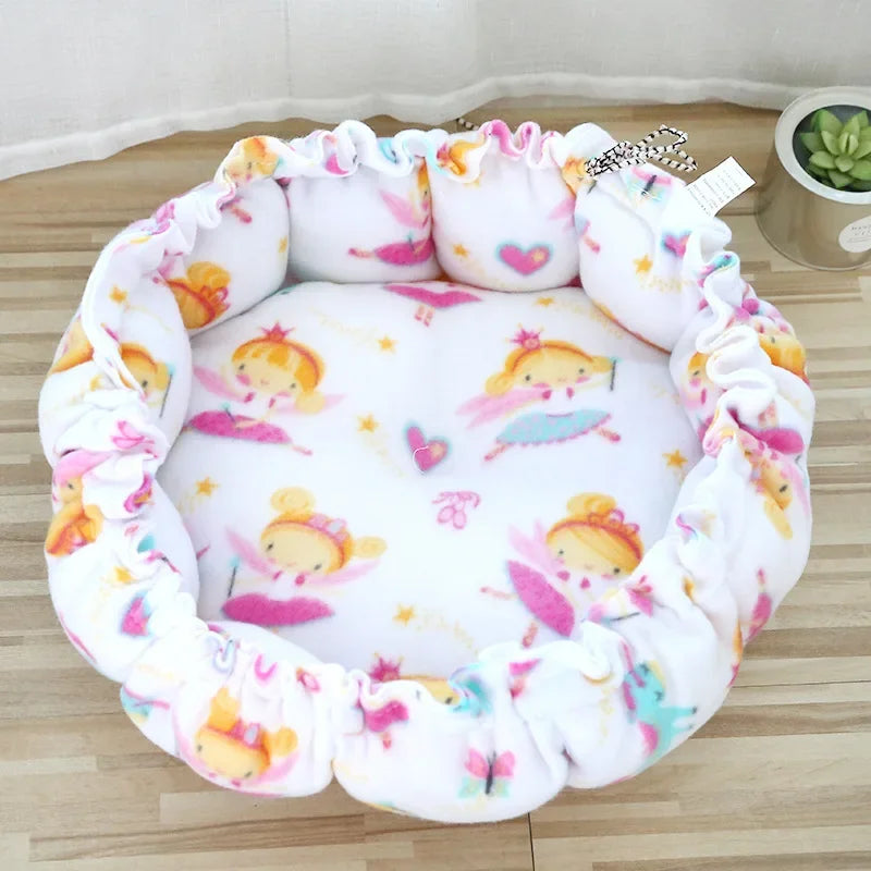 Henan Soft Cat Bed Adjustable Cushion Round Warm