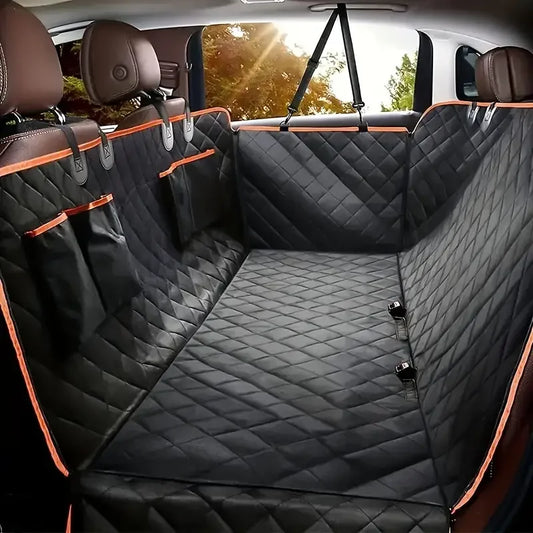 Waterproof Dog Car Seat Cover for Pets Scratch Proof Hammock