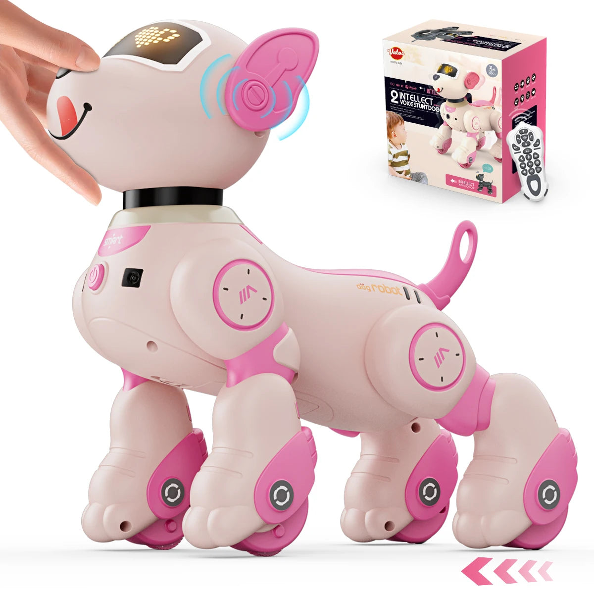 VATOS Robot Dog Toy With Voice Commands And Remote