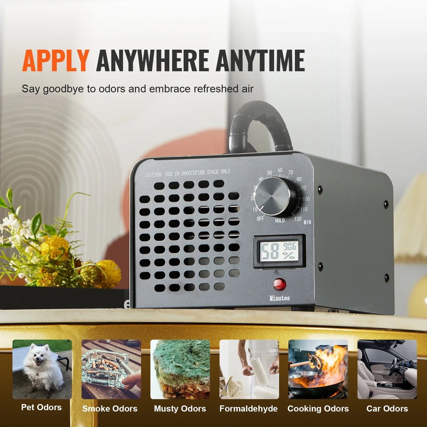 Vevor Ozone Generator 36000 Mg Per Hour FormaldehydeRemover