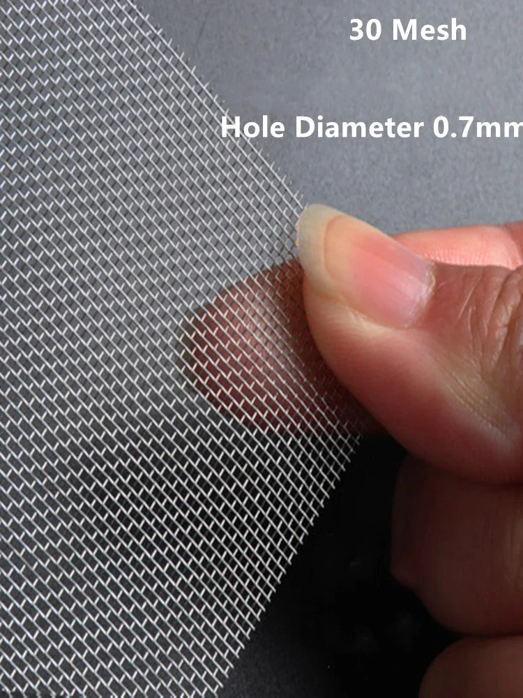 304 Stainless Steel Woven Wire Mesh Filter Screen 200 Mesh