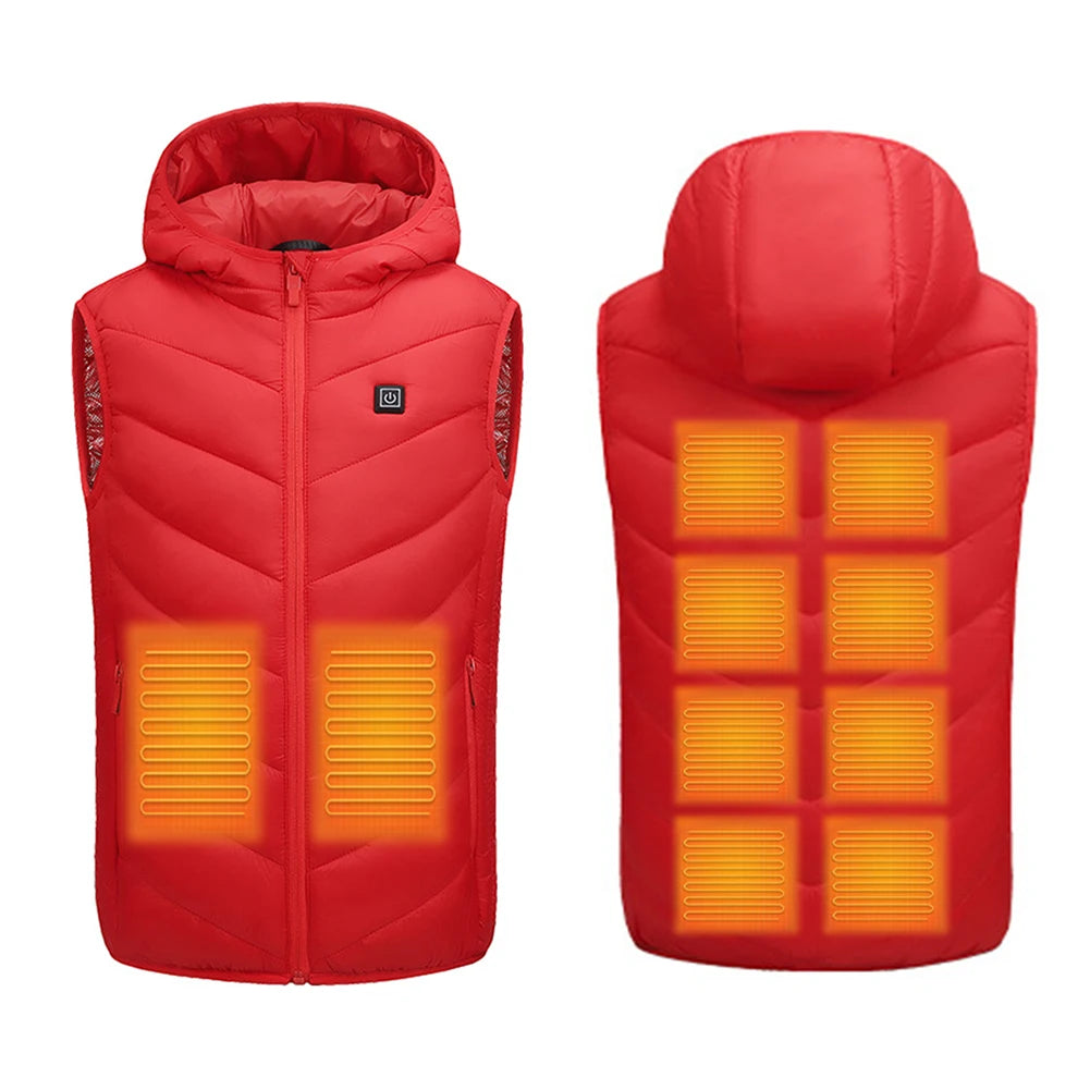 Kids Heated Jacket With USB Heating Zones For Winter Warmth