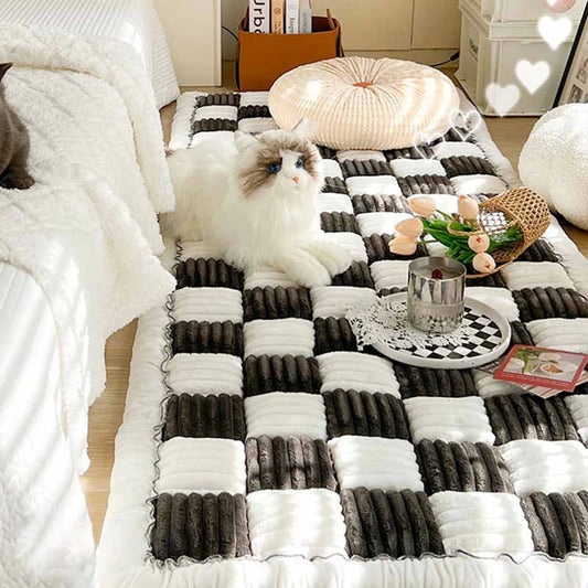 Warm Anti-Slip Dog Bed Mat Cushion Pet Sofa Cover