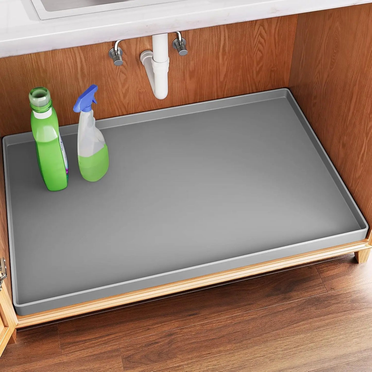 Hign-concerned Waterproof Silicone Under Sink Mat Liner