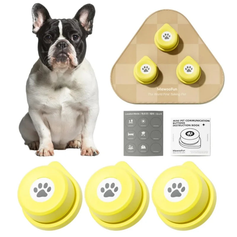Mewoofun Dog Talking Button Set for Communication Training