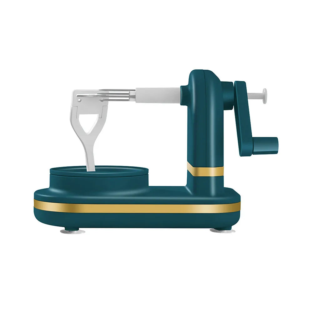 Manual Apple Peeler And Crusher With Stainless Steel Blades