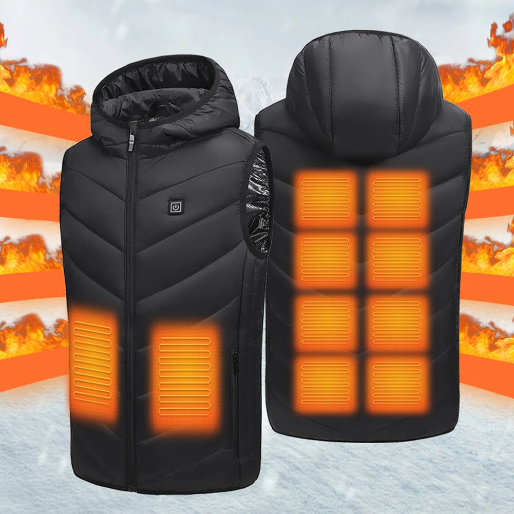 Kids Heated Jacket With USB Heating Zones For Winter Warmth