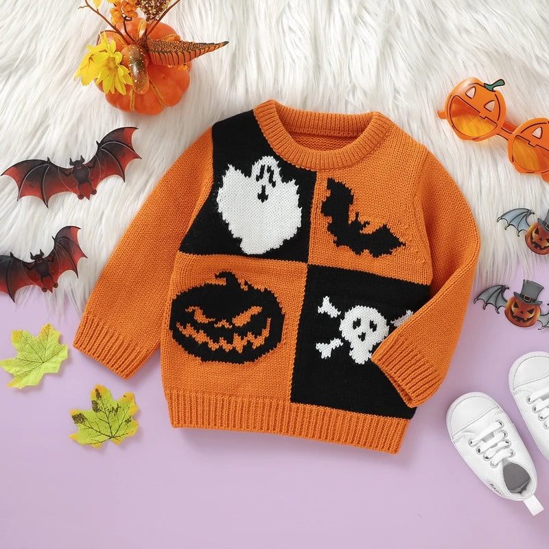 PudcocoCN Toddler Hooded Cable Knit Bear Ears Sweater