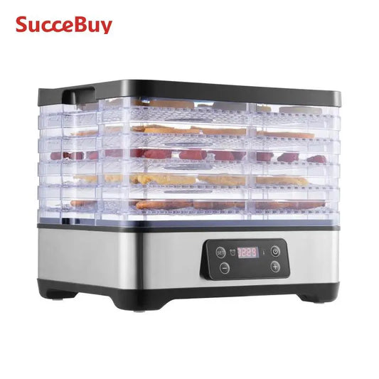 VEVOR 5 Tray Food Dehydrator Machine With Digital Timer