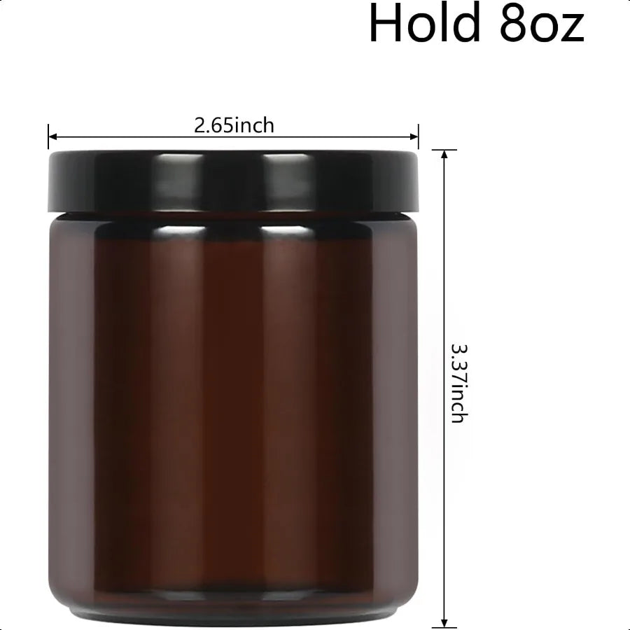 Hign-concerned Glass Jars With Lids 15 Pack For Storage
