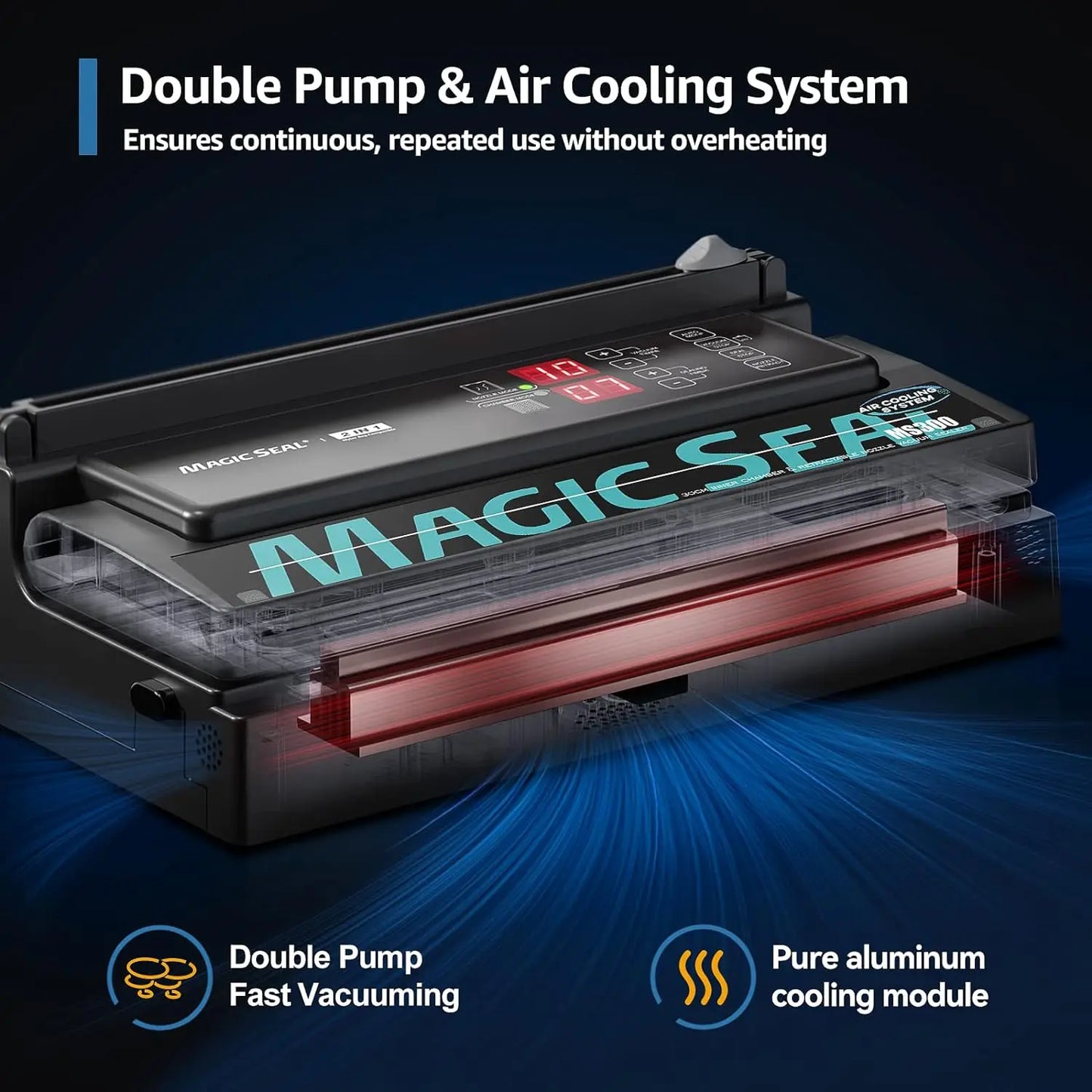 Magic Seal MS300 Precision Commercial Vacuum Sealer