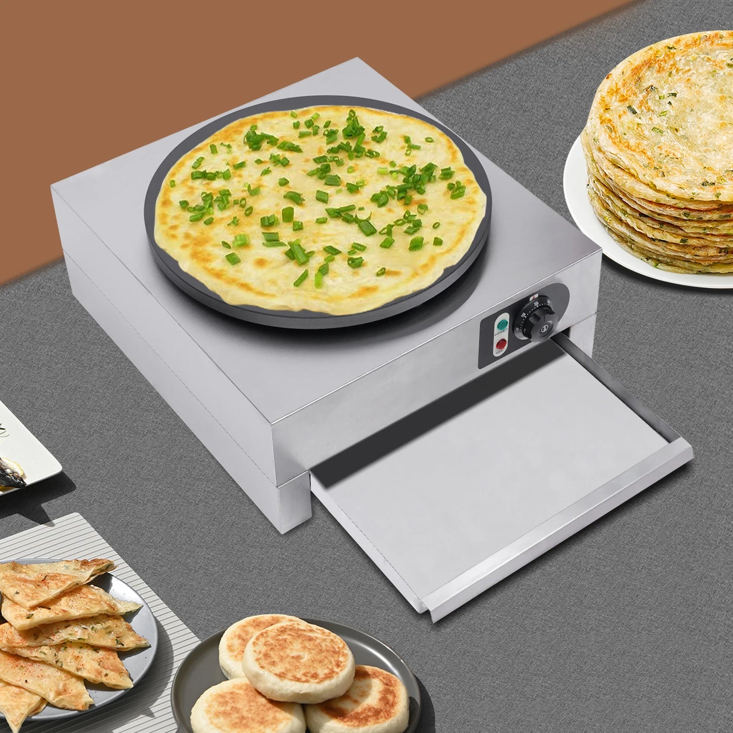 Hign Concerned Nonstick Pancake Griddle Crepe Maker