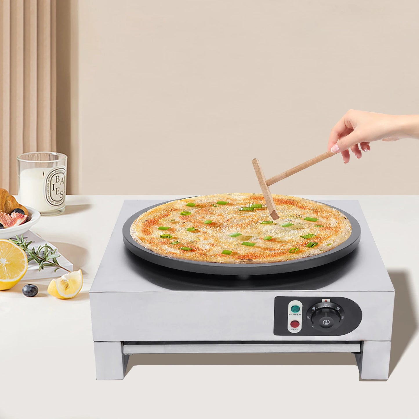 Hign Concerned Nonstick Pancake Griddle Crepe Maker
