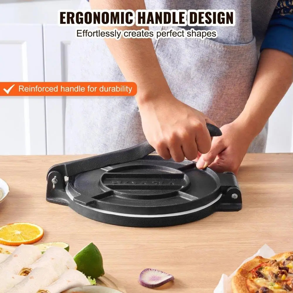Hign-concerned Heavy Duty Cast Iron Tortilla Press