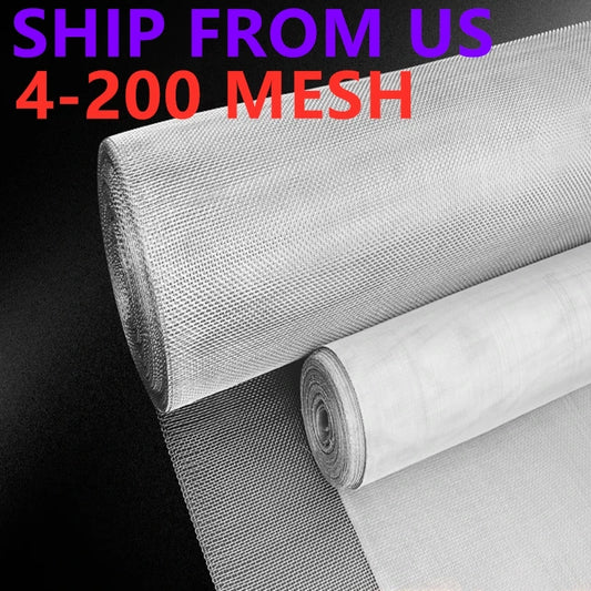 304 Stainless Steel Woven Wire Mesh Filter Screen 200 Mesh
