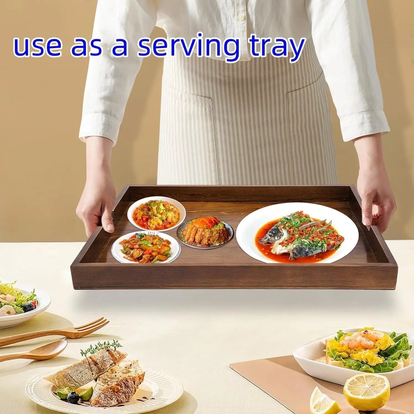 Noodle Board Stove Cover With Built In Handles Extra Thick Pine Wood Cutting Board For Gas And Electric Stoves