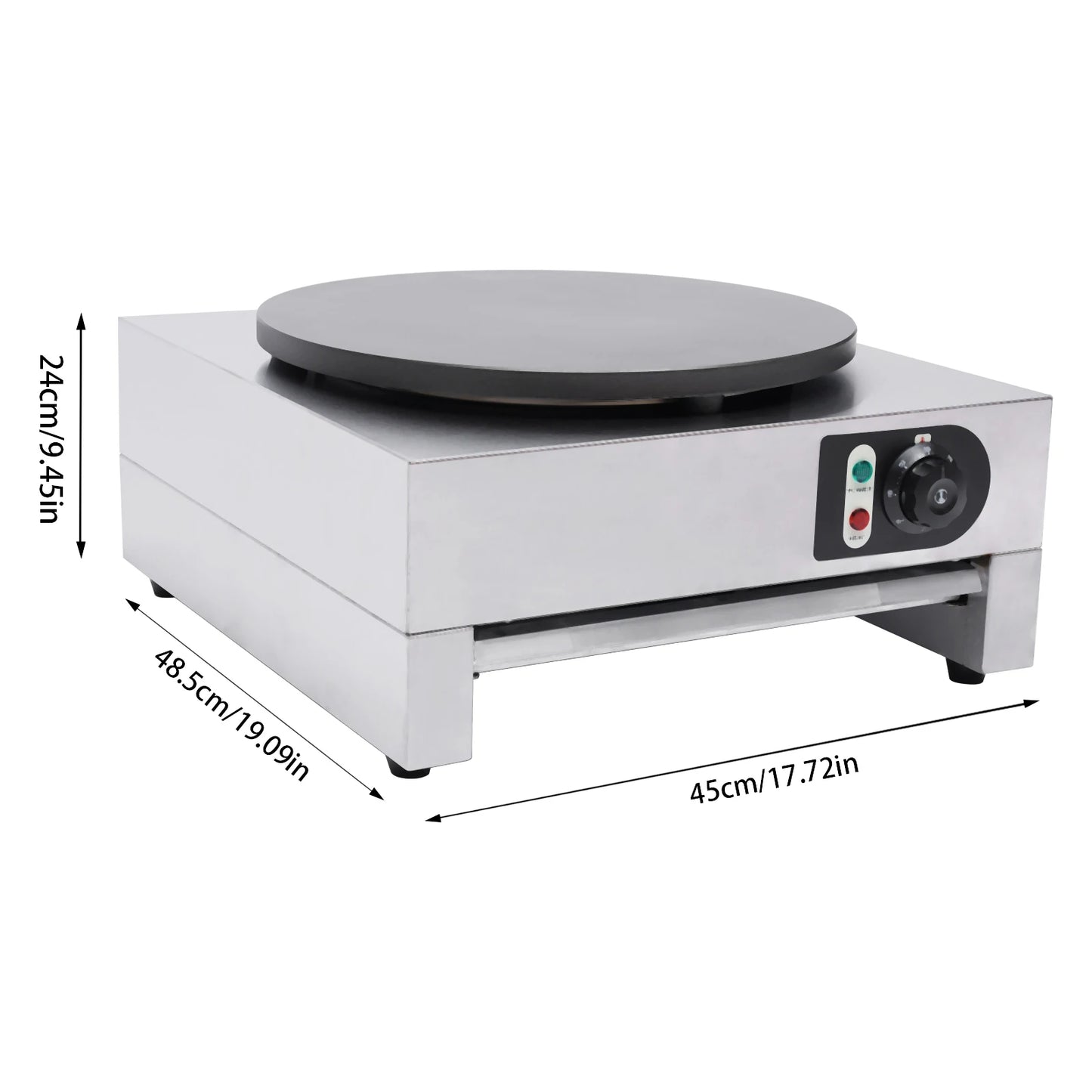 Hign Concerned Nonstick Pancake Griddle Crepe Maker