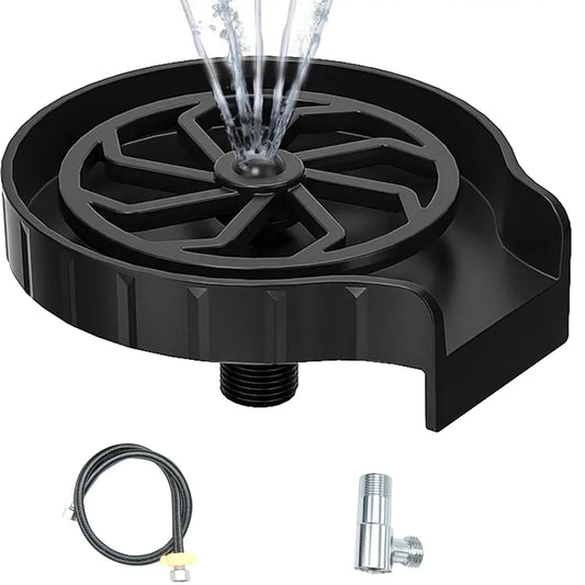 Glass Rinser for Kitchen Sink Cup Washer and Bottle Cleaner