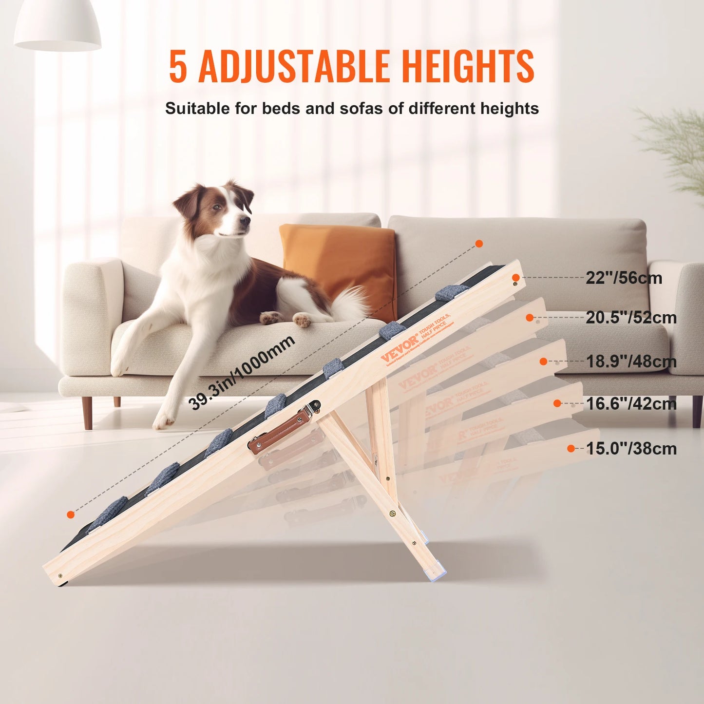 Folding Anti-Slip Dog Ramp for Easy Pet Access