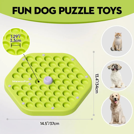 MEWOOFUN Level 4 Dog Puzzle Toy Enrichment IQ Training