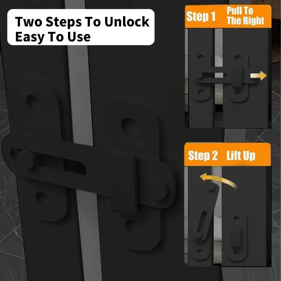 Adjustable Pressure Mounted Baby Gate With Auto Close