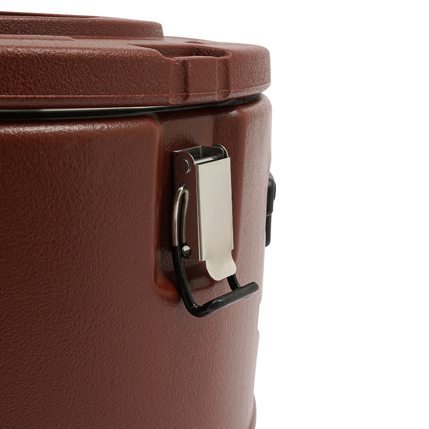 Brown Modern Insulated Stainless Steel Food Warmer Carrier