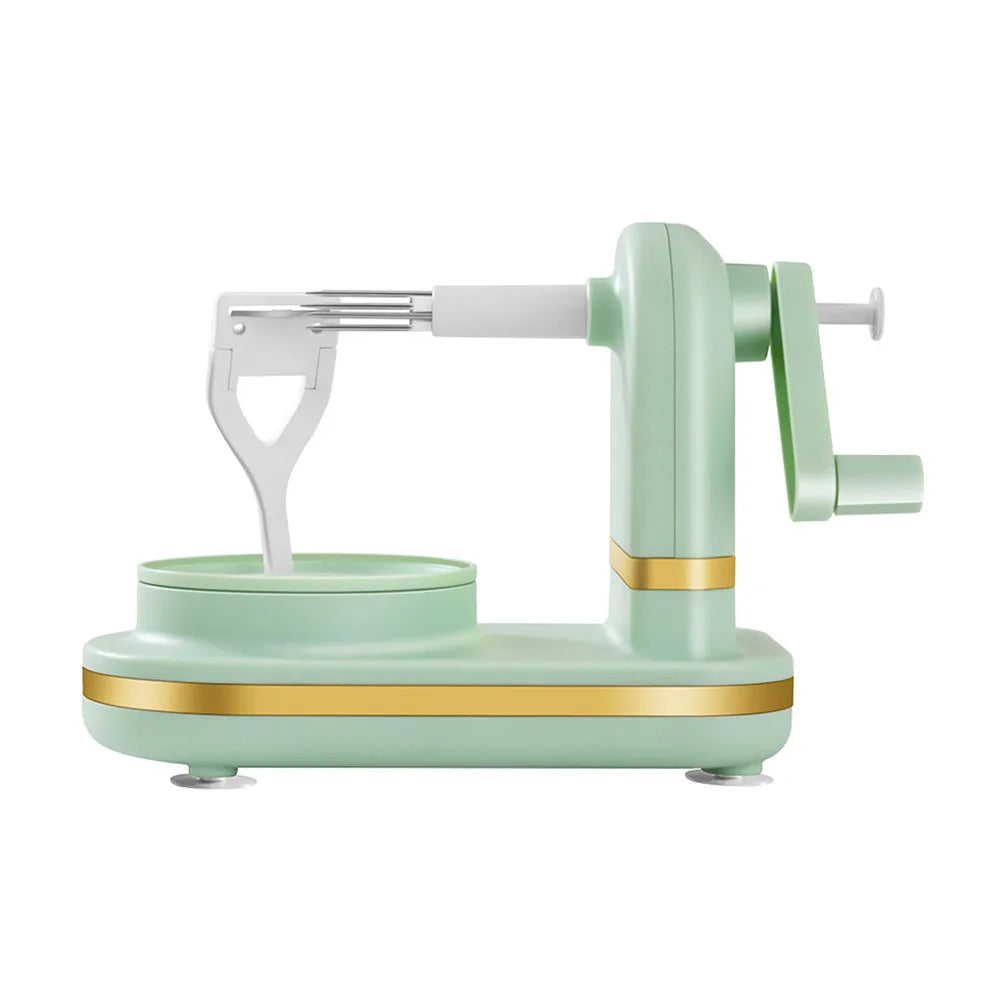 Manual Apple Peeler And Crusher With Stainless Steel Blades