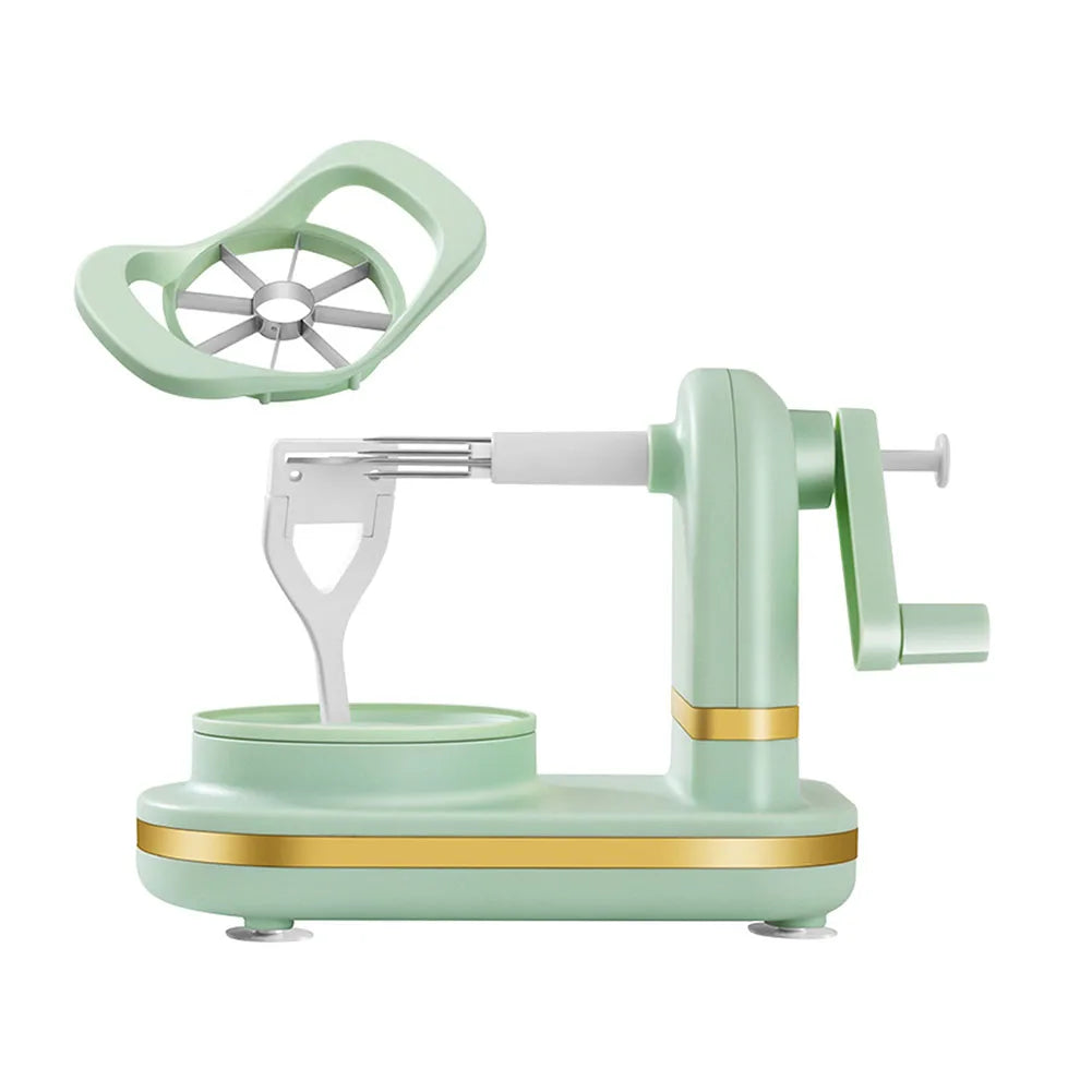 Manual Apple Peeler And Crusher With Stainless Steel Blades
