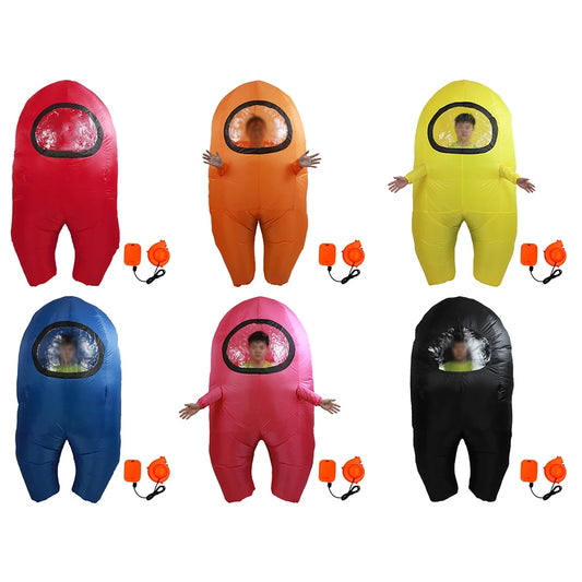 Shunmaii Inflatable Astronaut Costume Spacesuit Halloween