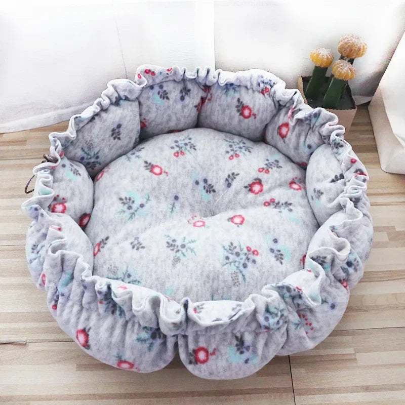 Henan Soft Cat Bed Adjustable Cushion Round Warm