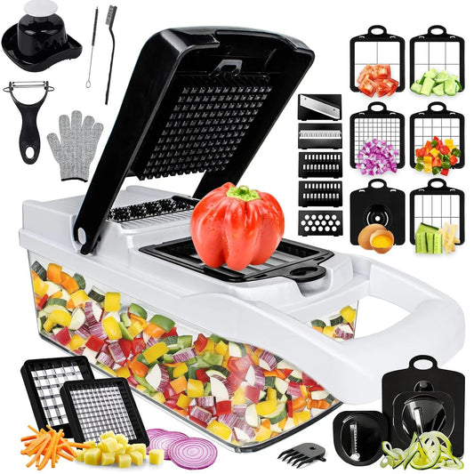 25 in 1 Multifunctional Vegetable Chopper and Kitchen Gadget Tool