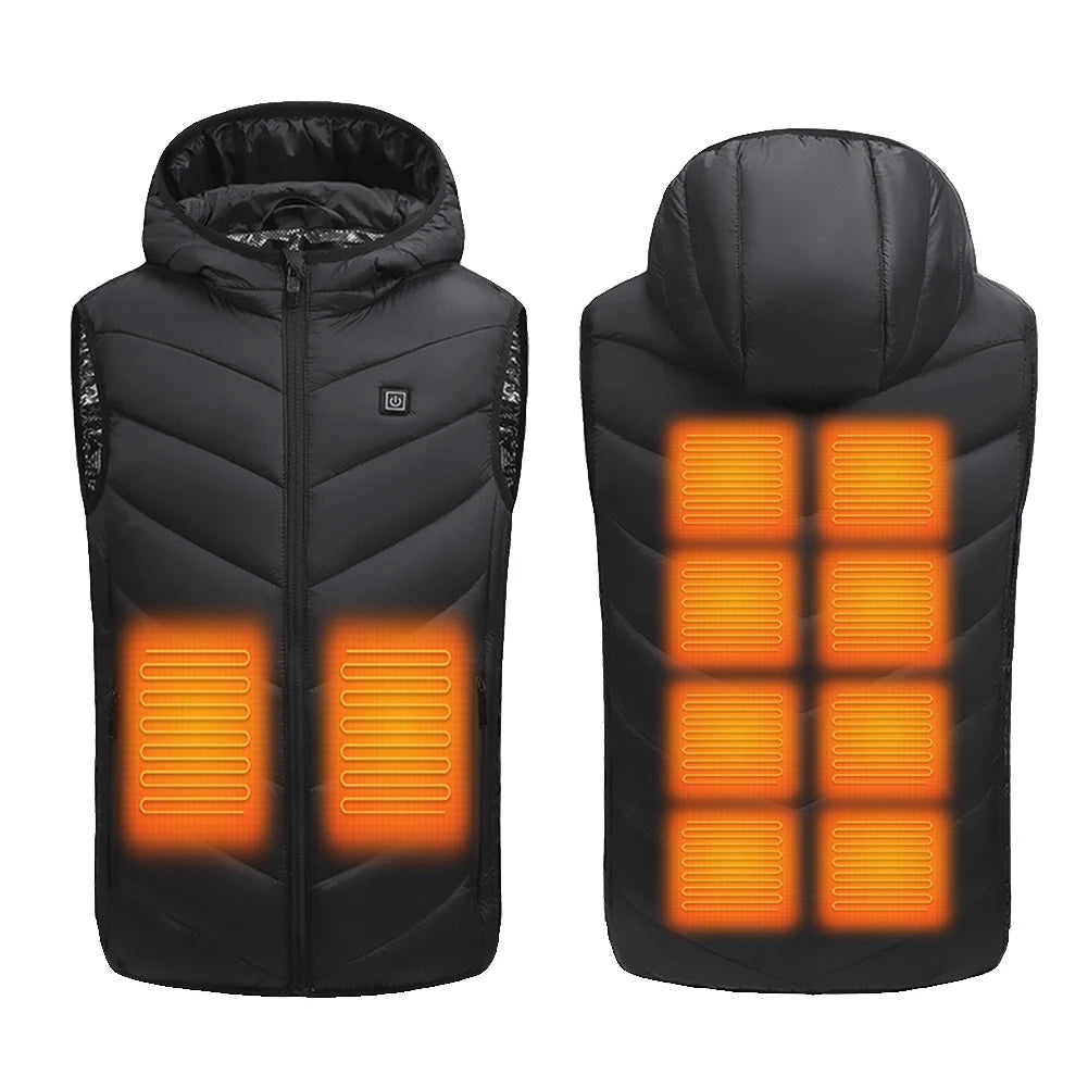 Kids Heated Jacket With USB Heating Zones For Winter Warmth