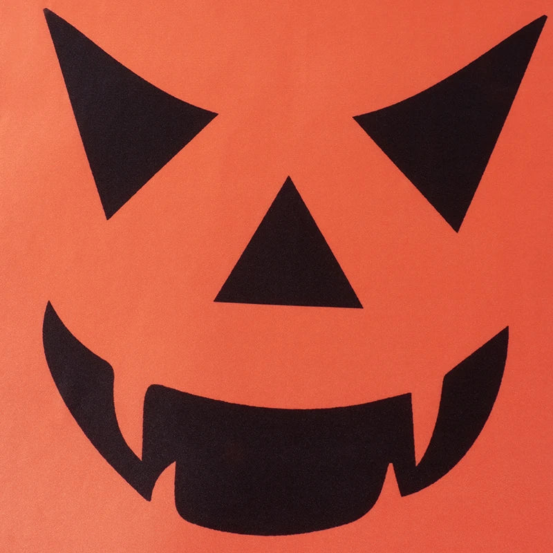 Spooky Pumpkin Witch Costume Cloak Cape for Kids and Adults