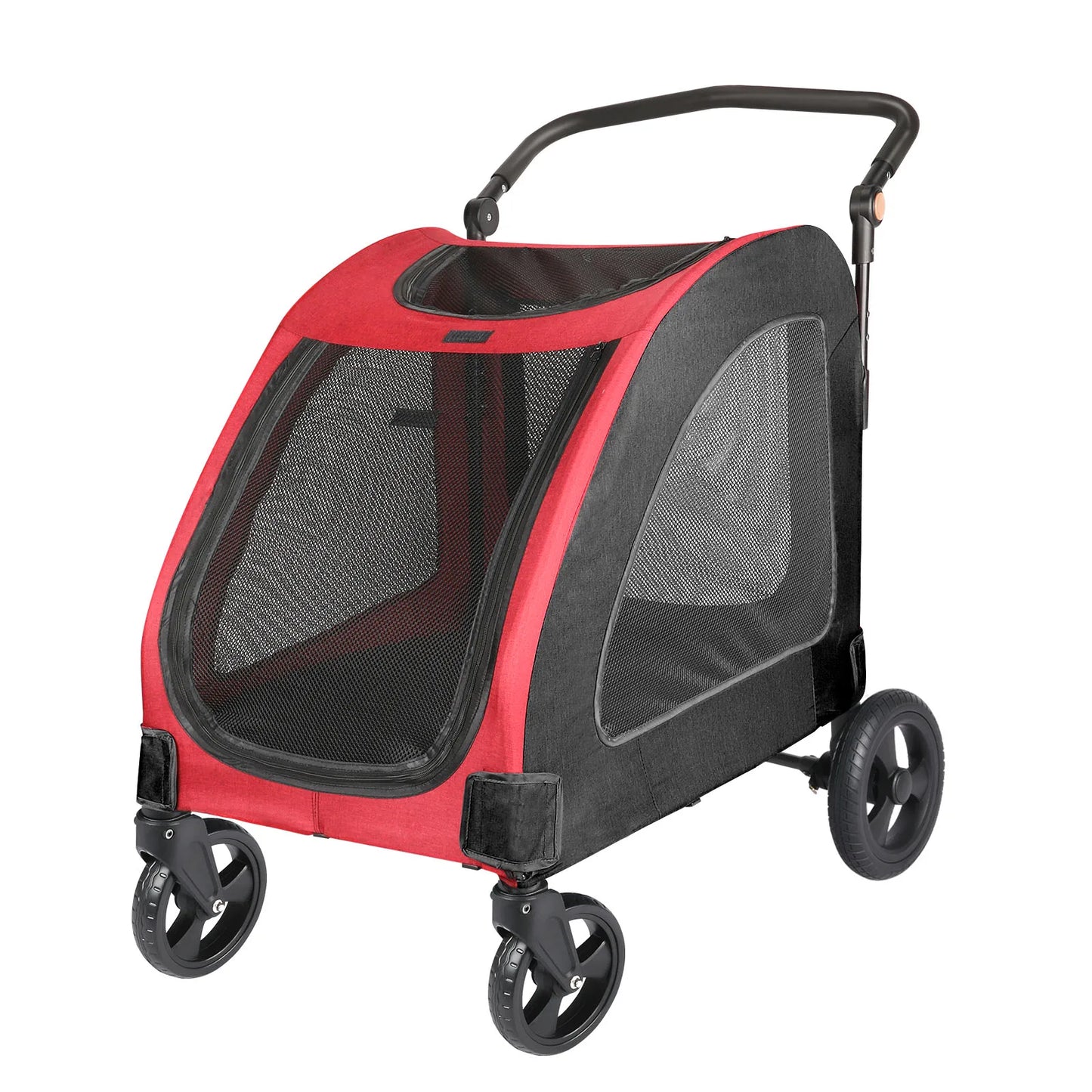 Premium Pet Stroller With Three Wheels For Dogs And Cats
