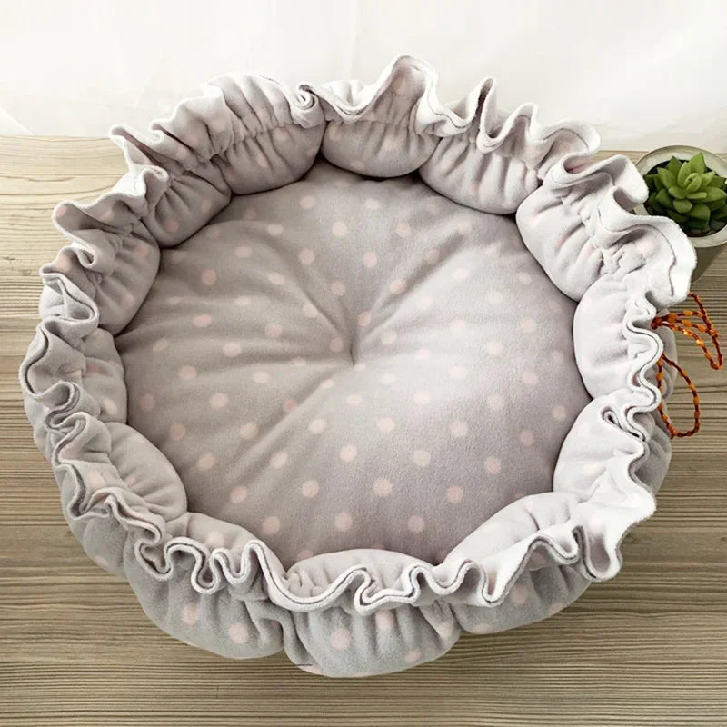 Henan Soft Cat Bed Adjustable Cushion Round Warm