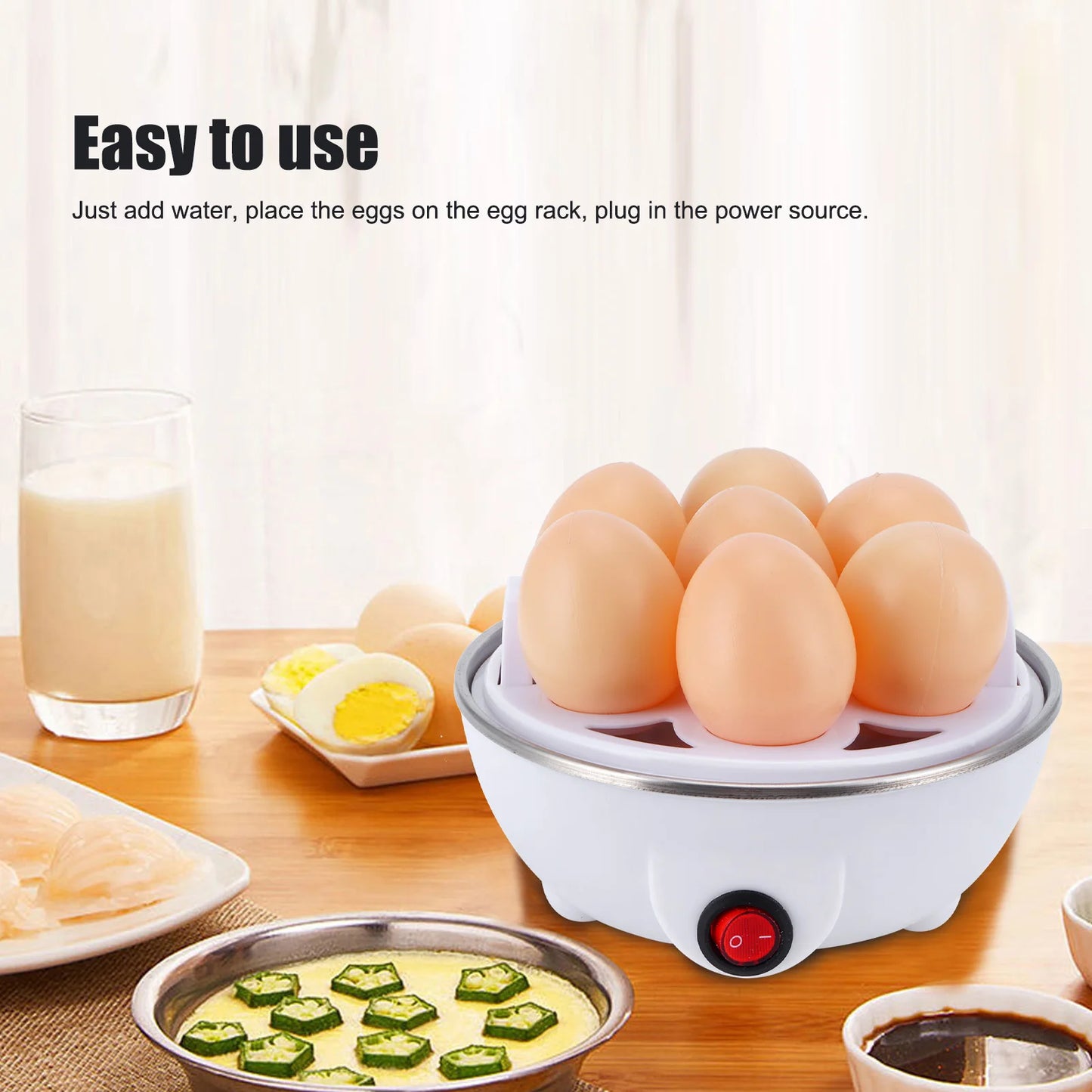Egg Tools Electric Egg Boiler Multifunctional Mini Cooker