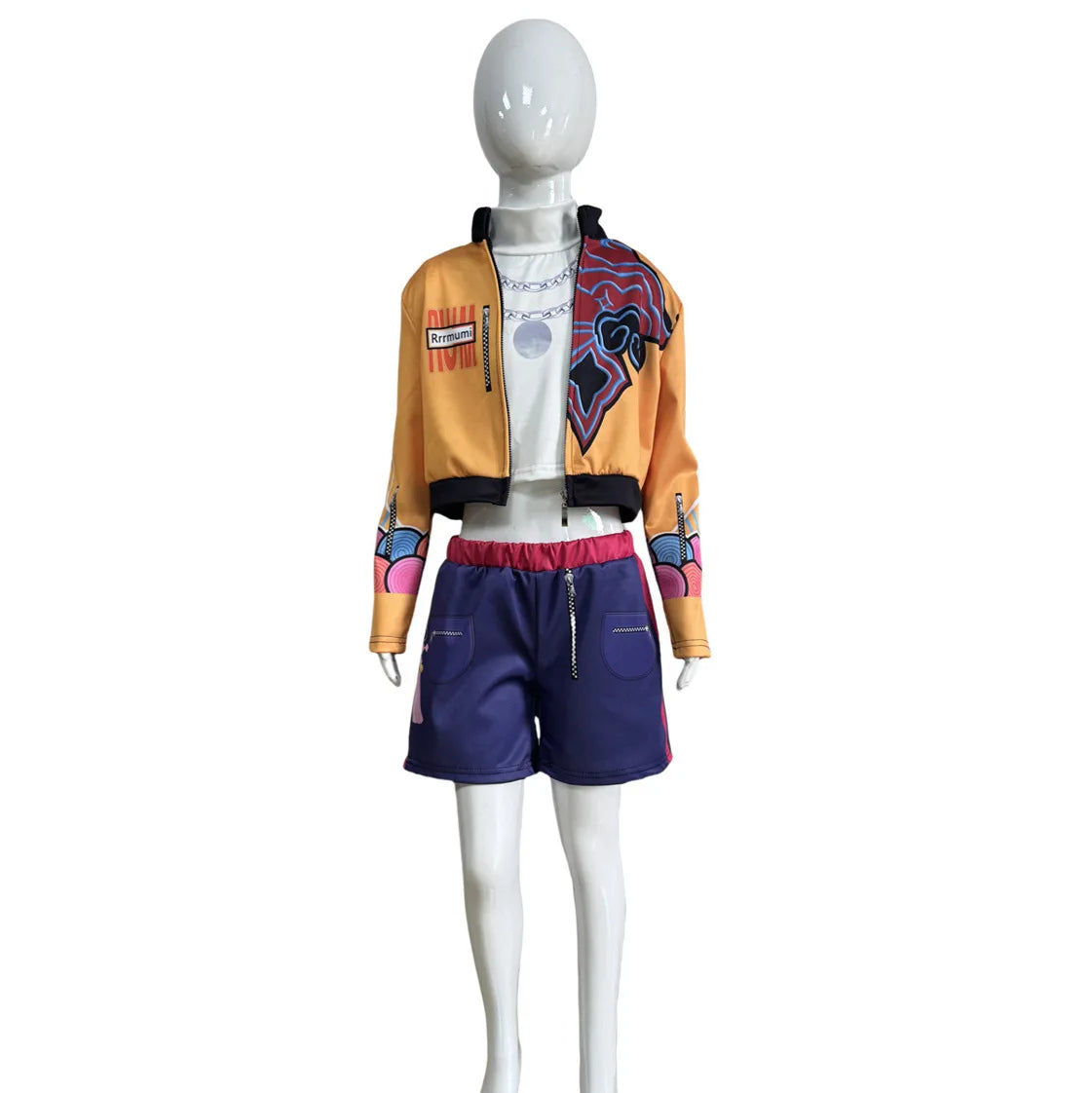 Anime Demon Hunter Cosplay Costume For Stage Performances