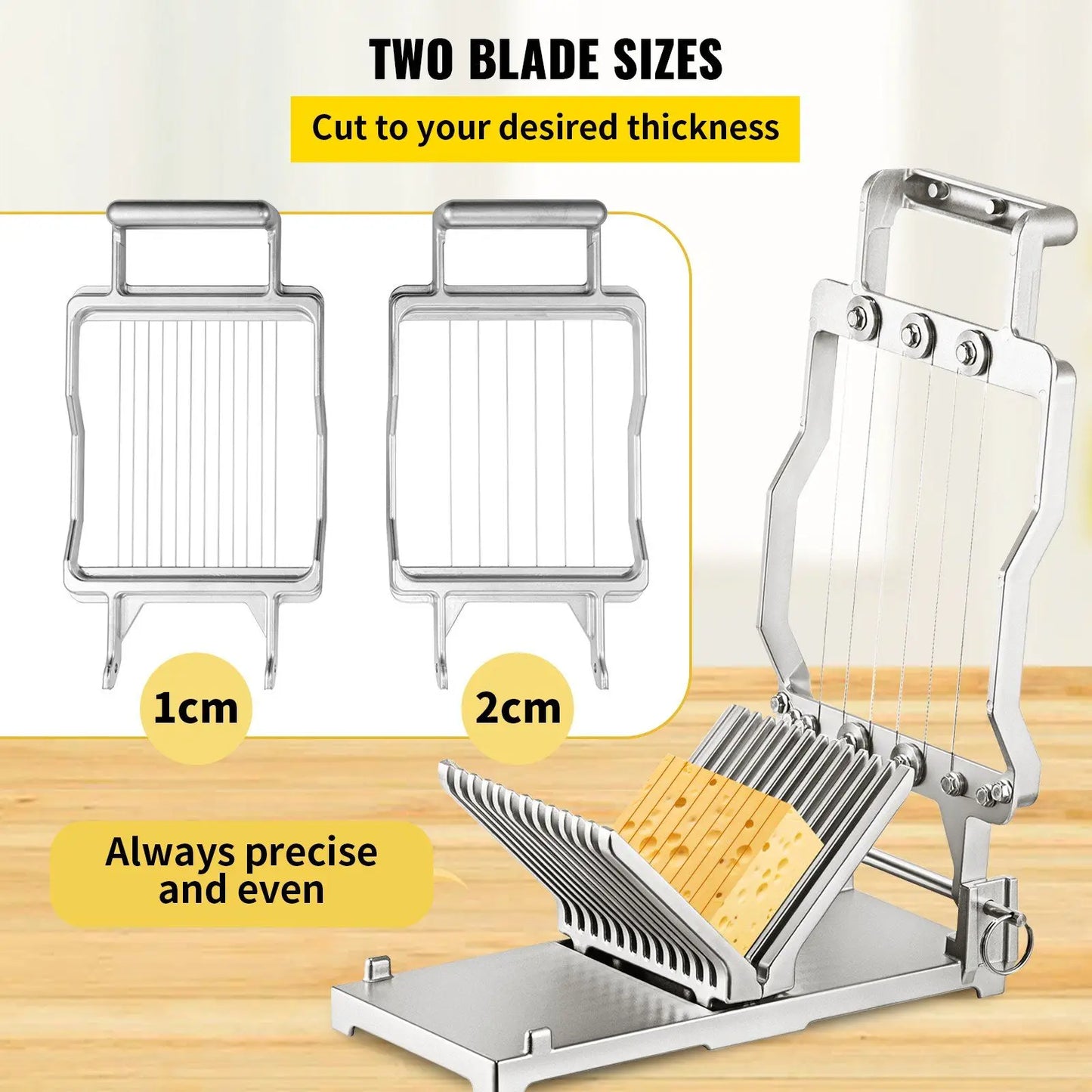Guangdong Cheese Slicer With Dual Wires Aluminum Alloy